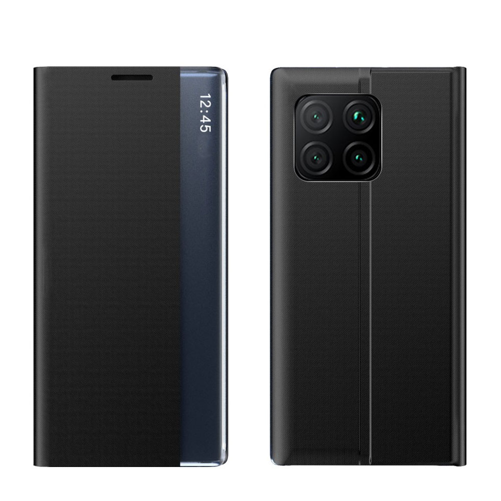 Image of Xiaomi Mi 11 Stoff Tasche Smart View Flip Cover - Schwarz bei Apfelkiste.ch