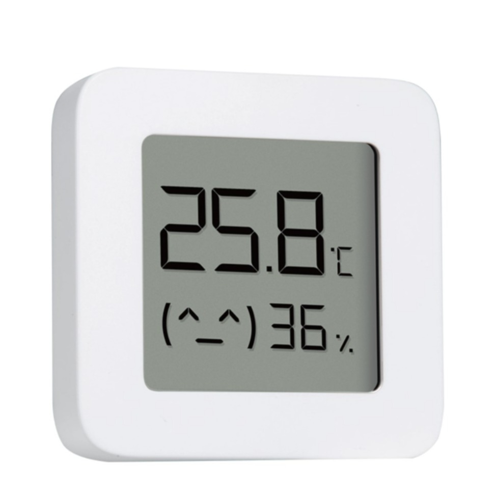Image of Mijia (by Xiaomi*) - Mini Bluetooth 4.2 Thermometer Hygrometer 2. Generation - Weiss bei Apfelkiste.ch