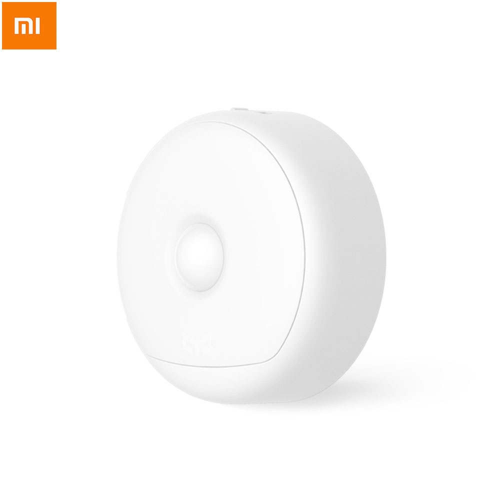 Yeelight Magnetisches Smart LED Nachtlicht mit Infrarot Bewegungsmelder + Lichtsensor - Weiss