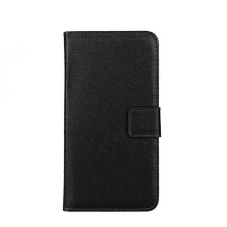 Image of Sony Xperia Z3 Echtleder Tasche Flip Cover Hülle - Schwarz bei Apfelkiste.ch