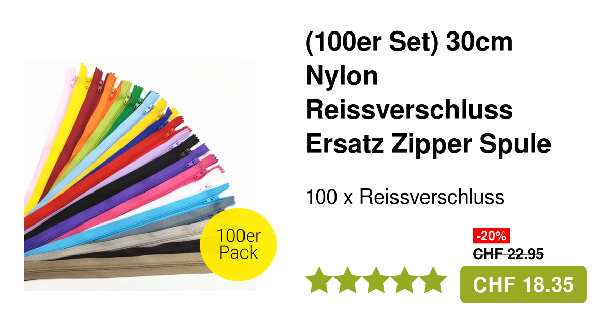 ZIPS 12" 30CM, ESTREMITÀ CHIUSA NYLON, X5, VARI COLORI - Foto 9