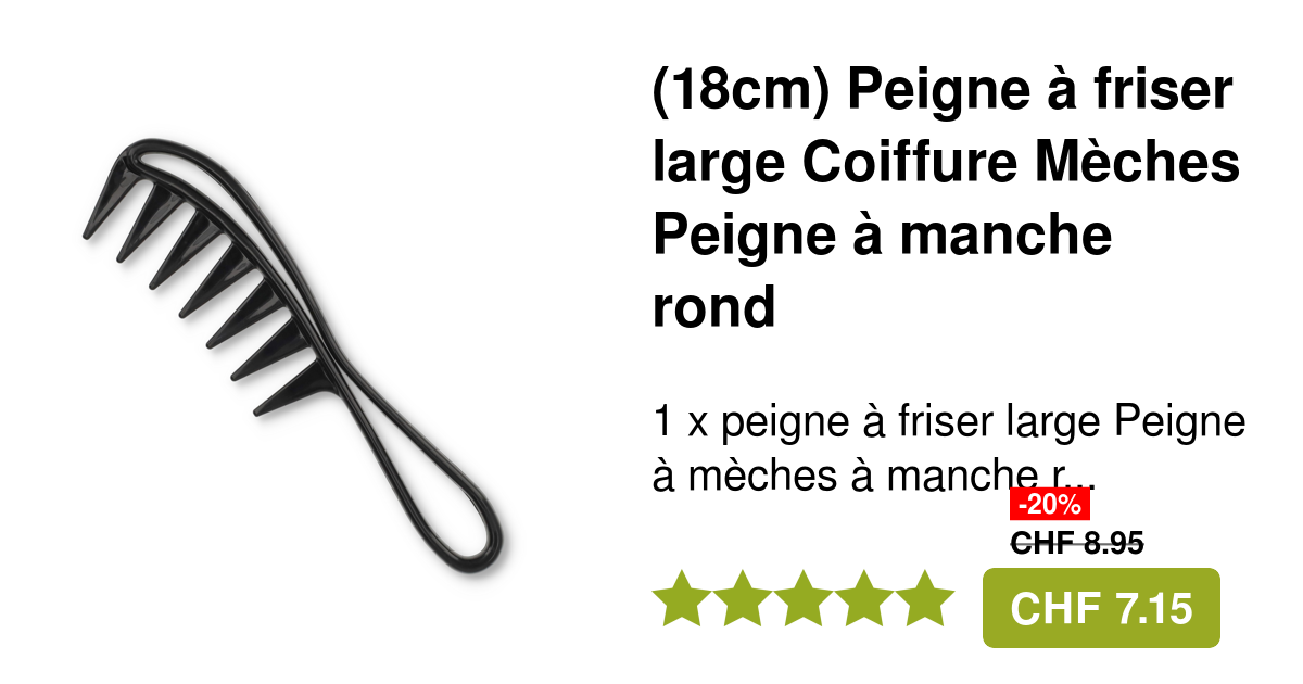 Faire Ses Mèches Soi-même Peigne