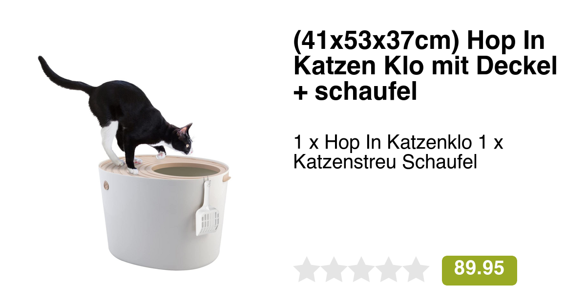 Einweg-Katzentoiletten 6 Stück – Faltbar, Auslaufsicher, 41.9x33x15.9 Cm, Aus Recyceltem Karton