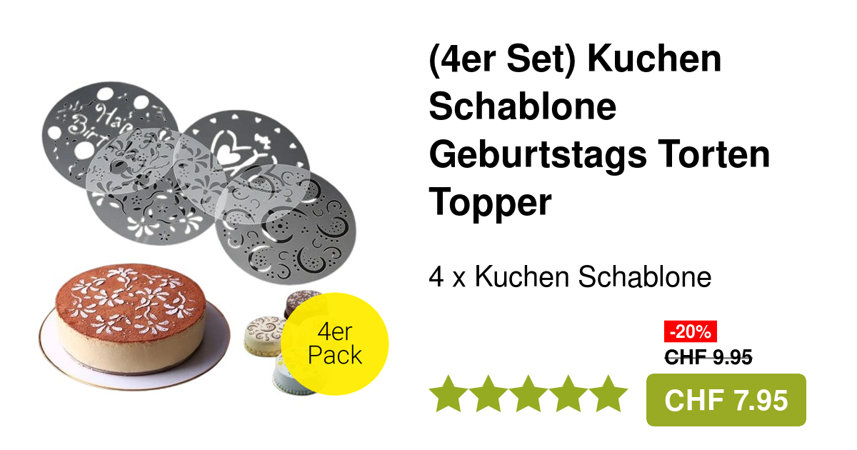 Herz Kuchen Schablone Für Fondant - Seiten-Dekoration Für Torten & Kuchen