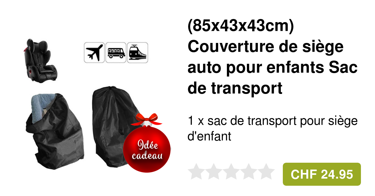 Housse Imperméable Poussette Sac De Transport Poussette