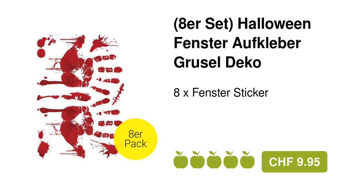 Xweptuy Halloween Hände & Füße Set - 4-teilig Realistische Blutige Körperteile