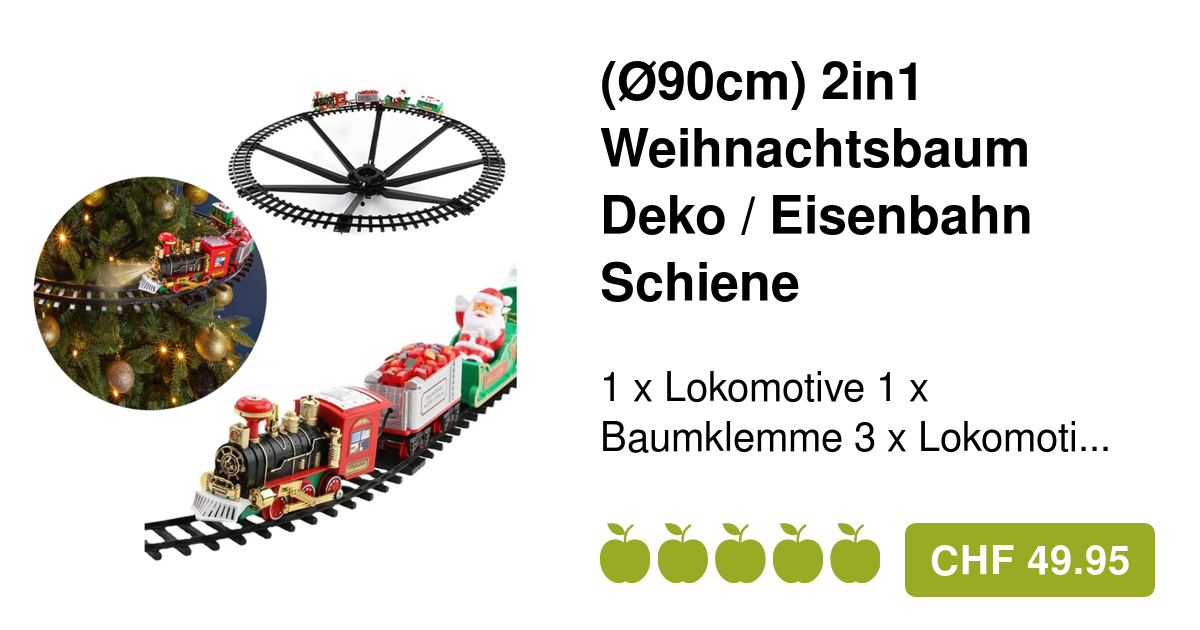 eisenbahn tannenbaum