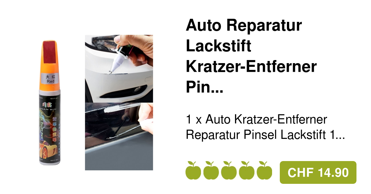 Auto Lackstift,Auto Reparatur Lack Auto Pinsel,Auto Kratzer