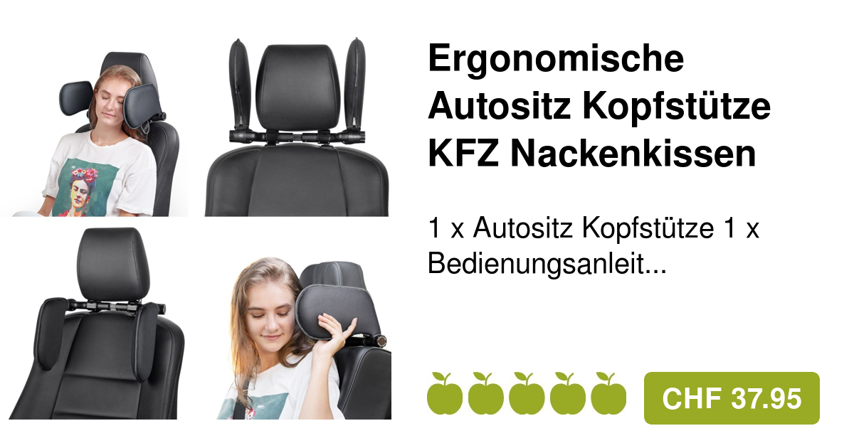 Autositz Kopfstütze KFZ Nackenkissen