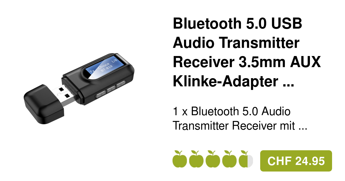 Bluetooth-Sender mit Klinkenstecker online kaufen
