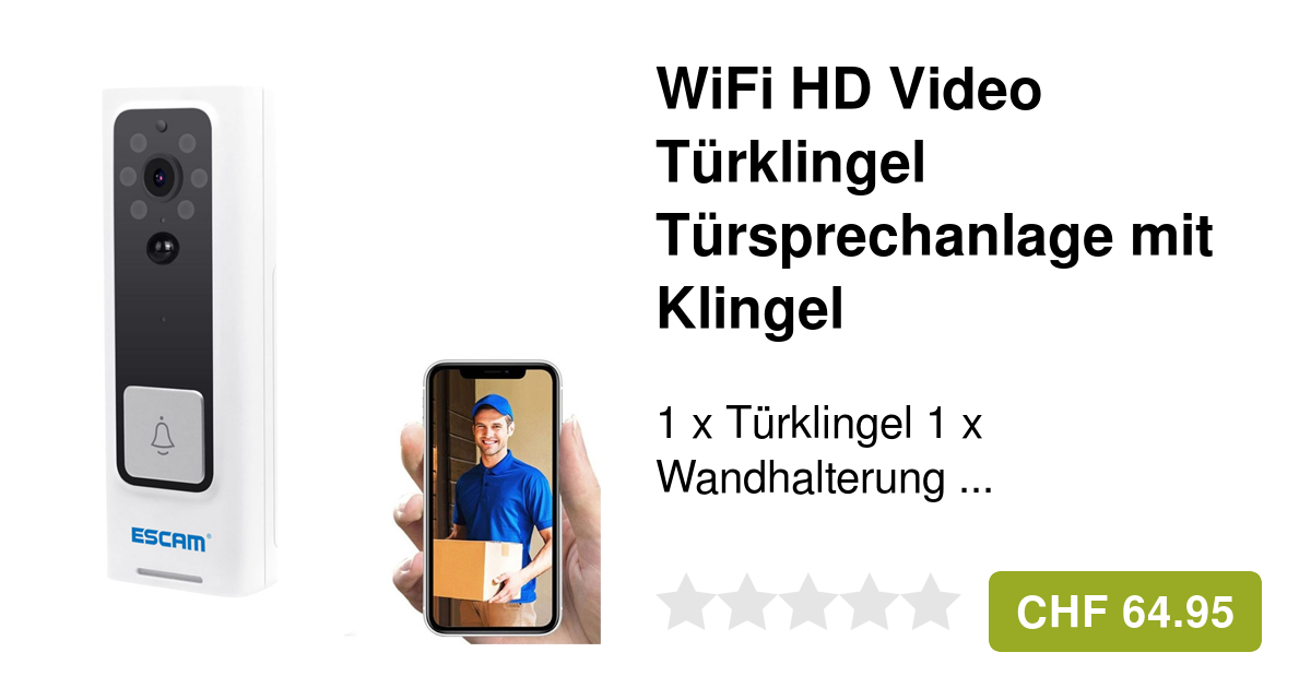 Puupaa Digitale Türspion Kamera 3,5 Zoll LCD - 720P HD Türklingel Mit 120° Weitwinkel