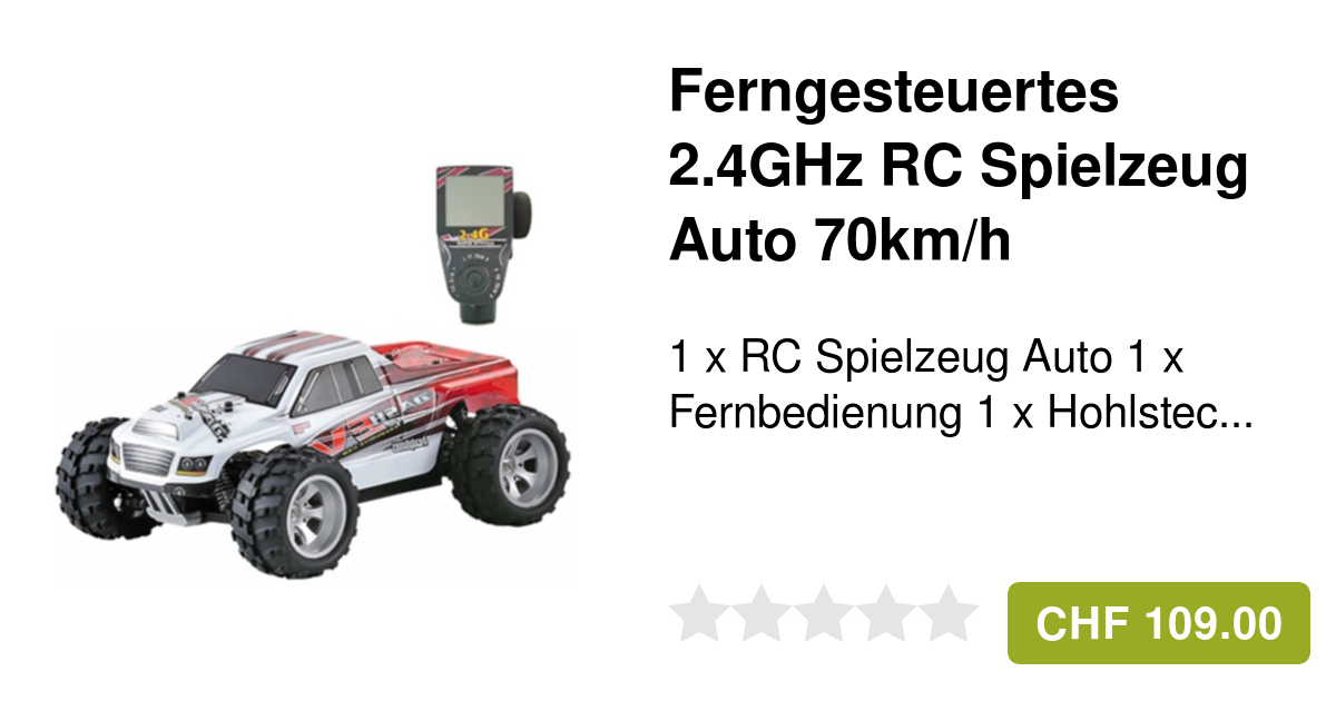 Infiniti R/C Ferngesteuertes RC Spielzeug Auto 70km/h