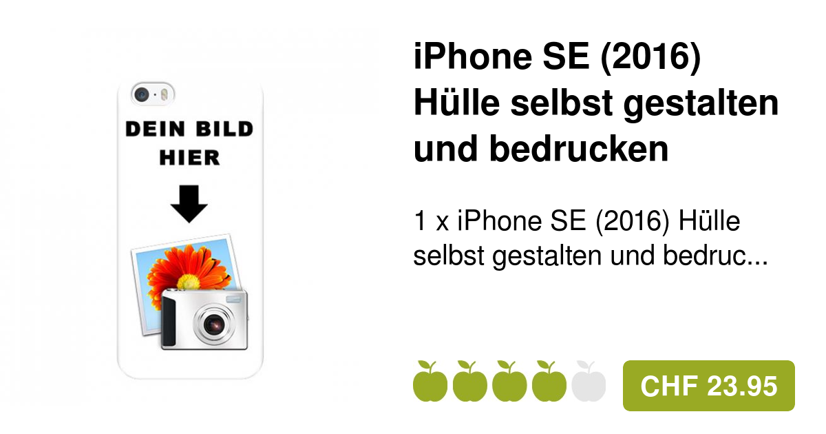 iPhone SE (2016) Hülle selbst gestalten lassen iphone se 2016 hülle amazon
