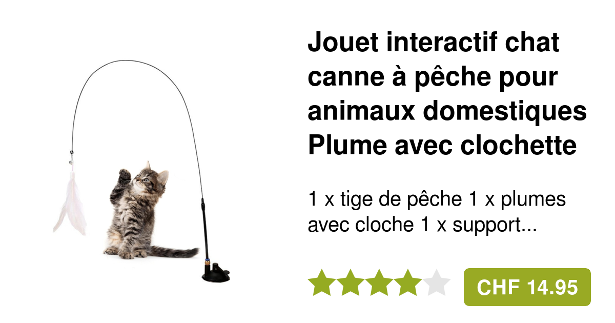 Jouets à Plumes Pour Chat à Prix Discount