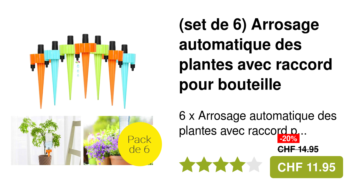 Arrosoir Facile à Remplir 1/2/3/5 Pour Arroser Les Plantes - Robuste Et