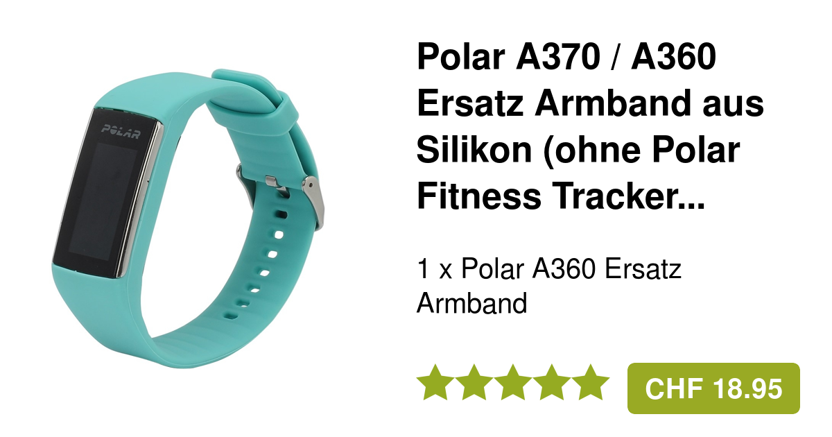 Tracker A360 Armband Activity Tracker Ersatzarmband Polar A370