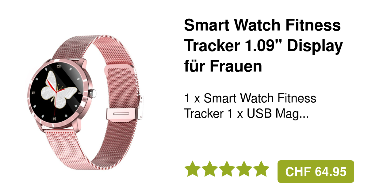 Fitness Tracker Sportuhr Frauen Activity Tracker Kleiner