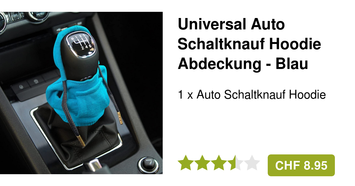 Schaltknauf Abdeckung Silikon - Für Smart EQ Fortwo 2020- | Rutschfester Griff Grau