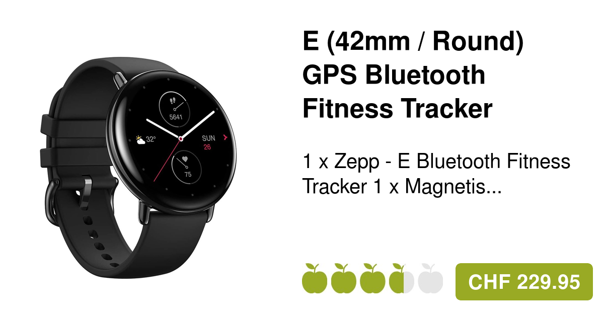 Zepp (by Xiaomi*) E 42mm Round Fitness Tracker