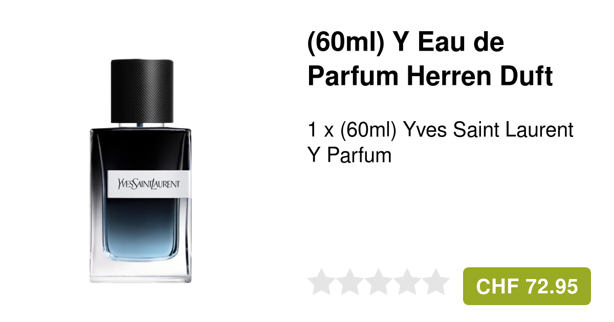 Yves Saint Laurent Eau De Parfum Herren www.apfelkiste.ch