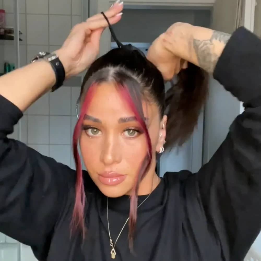 Pferdeschwanz Haarverlängerung Mit Clip – 53,3 Cm, Synthetisch, Glatt Oder Lockig In Dunkel- Oder Hellbraun