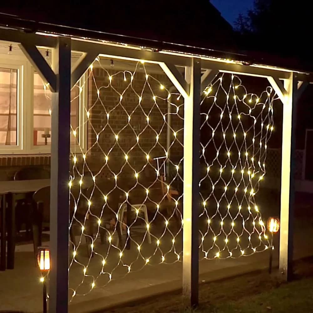 20m LED Lichterkette Mit 200 LEDs – Warmweiß, IP44 Wasserdicht & 8 Lichtmodi Für Garten, Balkon, Party | Perfekte Deko Für Weihnachten & Feiern
