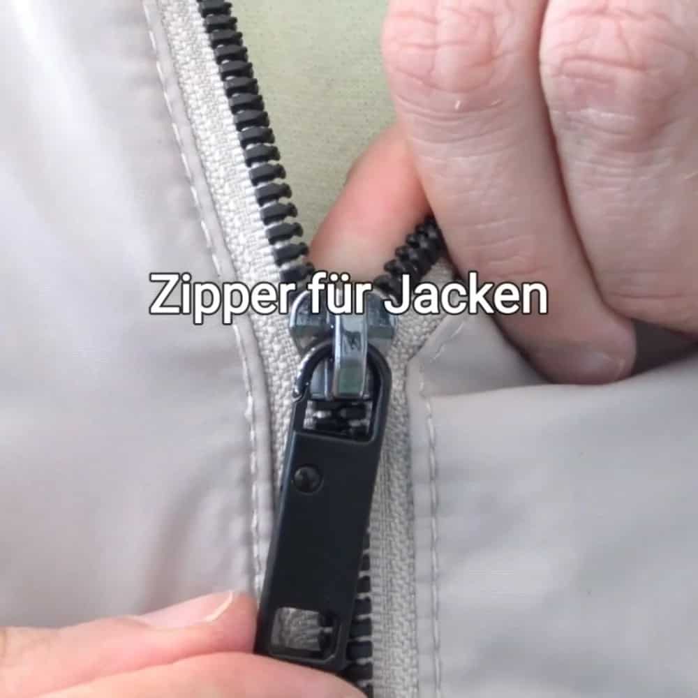 Reißverschluss Zipper Lederjacke Reissverschluss Ersetzen