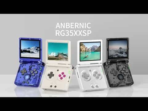 Anbernic - RG35XXSP Konsole / Emulator in Silber