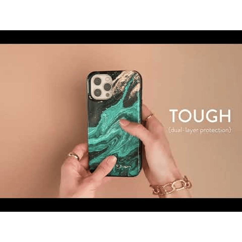 Schutzhülle Burga Full Glam Tough Magsafe für iPhone 15 Pro Max, Beige