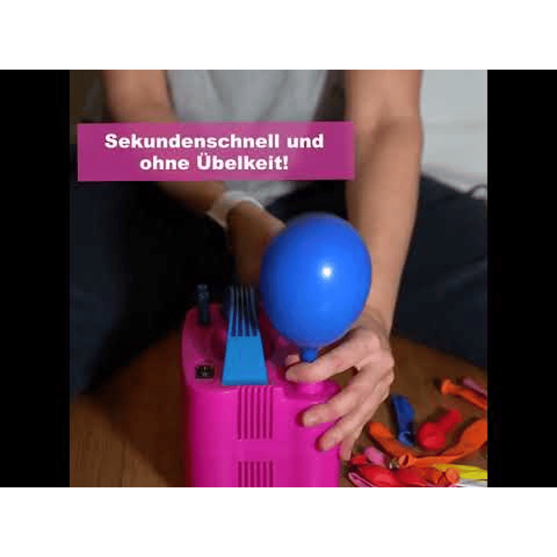 elektrische Luftpumpe für Ballons
