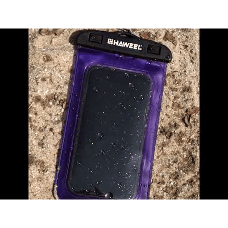 Wasserdichte Universal Handy Tasche IPX8 5M Orange