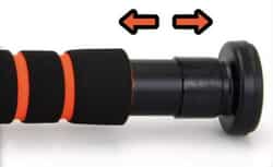 Xq max pull up bar clearance