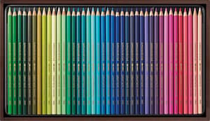 Caran D'Ache Supracolor Wasserfarbstifte – Weicher Olivton, Leuchtende Farben, 3,8 Mm Dicke Mine