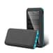 20000mAh 3x USB A Qi Wireless Extérieur Banque d'énergie solaire + lampe de poche 