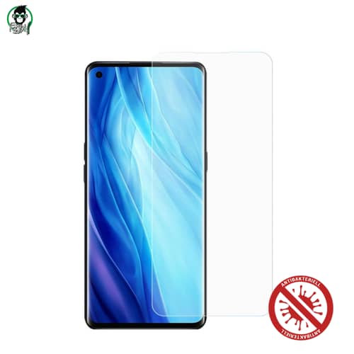 Custodia per Oppo A94 5G / A95 5G, custodia in silicone TPU antiurto a fantasia Caffè