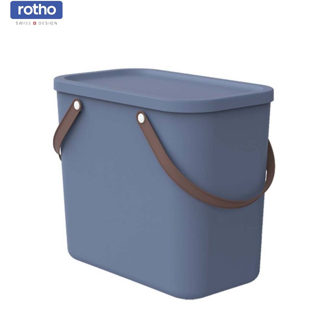 Rotho Albula 3er-Set Aufbewahrungsbox Mit Deckel 1x55l +2x20l Kunststoff (PP Recycelt) (Beige