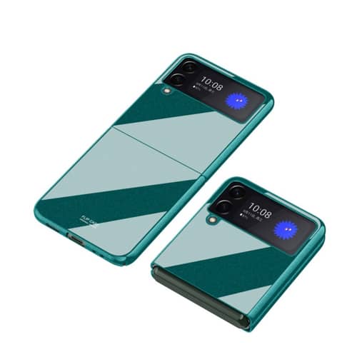 Schutzhülle Für Samsung Galaxy Z Flip 3 – Transparent, Stoßfest, Mit Scharnier – Schlank & Kabellos Ladefähig