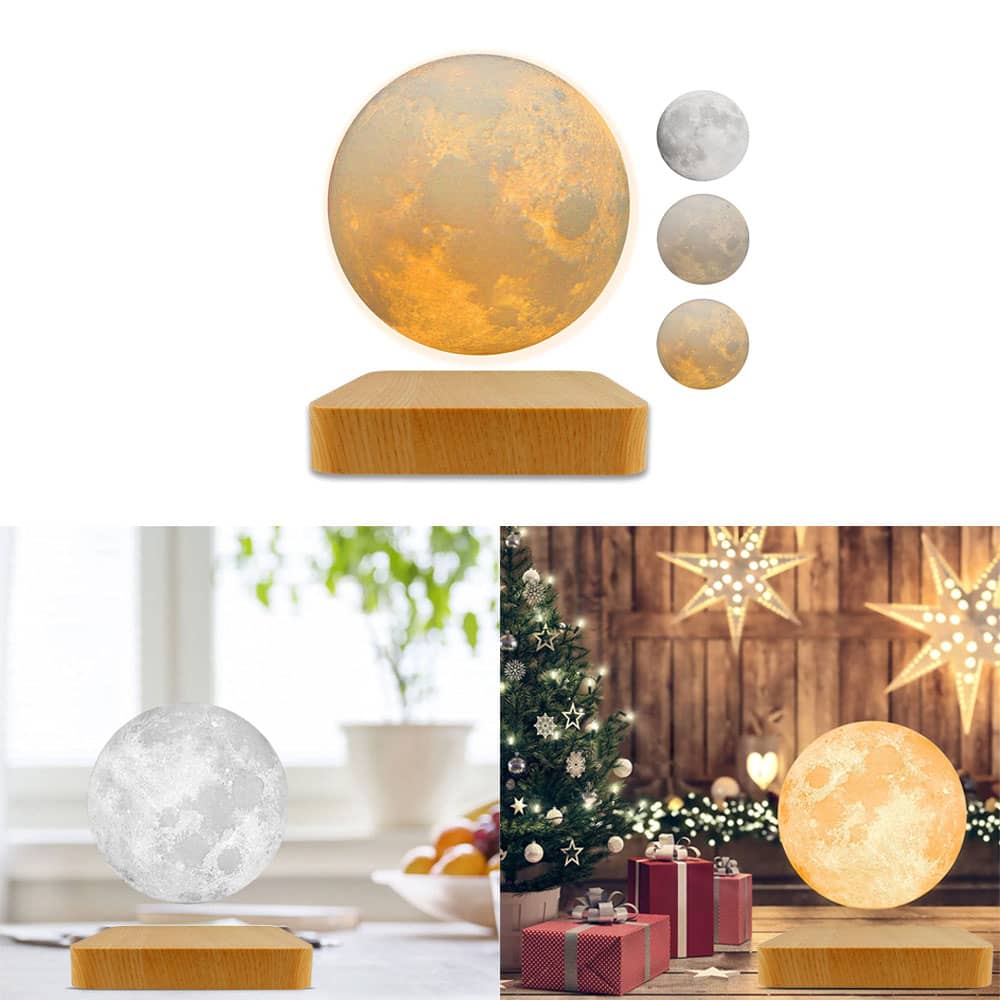 Uten Lampe Lune 3D, Veilleuse LED Lampe Décorative 16 Couleurs avec Uten Lampe Lune 3D, Veilleuse LED Lampe Décorative 16 Couleurs avec