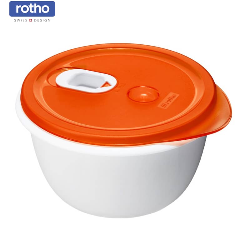 Rotho (1.6l) MICRO CLEVER Mikrowellen Schüssel Box