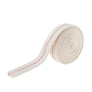 1 Zoll Flacher Baumwoll-Docht Für Öllampen & Laternen – 4,5 M Lang, 2,5 Cm Breit, Ideal Für Paraffin & Kerosin
