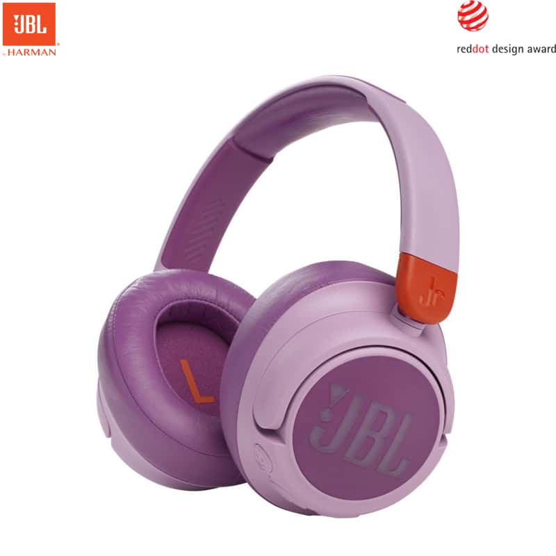 JBL JR 460NC ANC Kinder Bluetooth 5.0 Kopfhörer Lila | Over-Ear-Kopfhörer