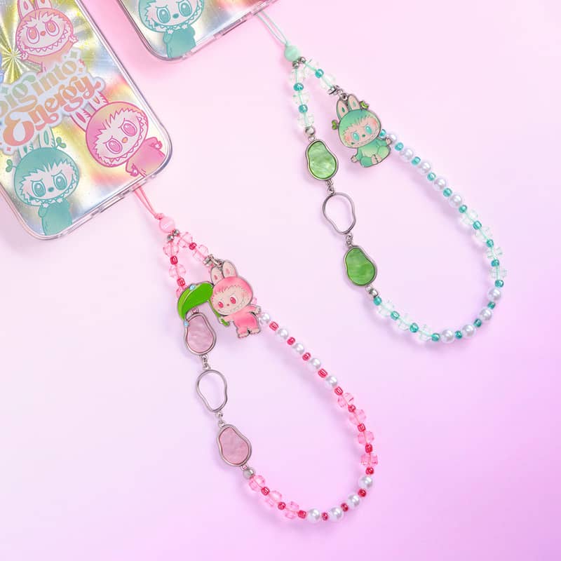 ストラップ THE MONSTERS Big into Energy Phone Charm Labubu Big Into Energy Blind Box Phone Charm Handy