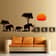 (70x50cm) Wandtattoo Aufkleber Home Deko Wandsticker - Safari