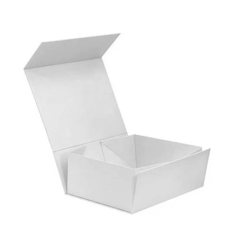 26x19cm Geschenk Schachtel Faltbare Gift Box Weiss