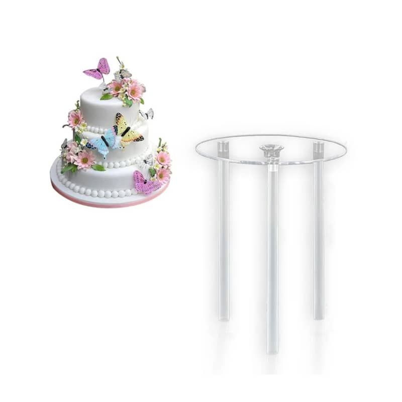 Ø16x23cm) Torten Stütze Kuchen Dübelstange Platte