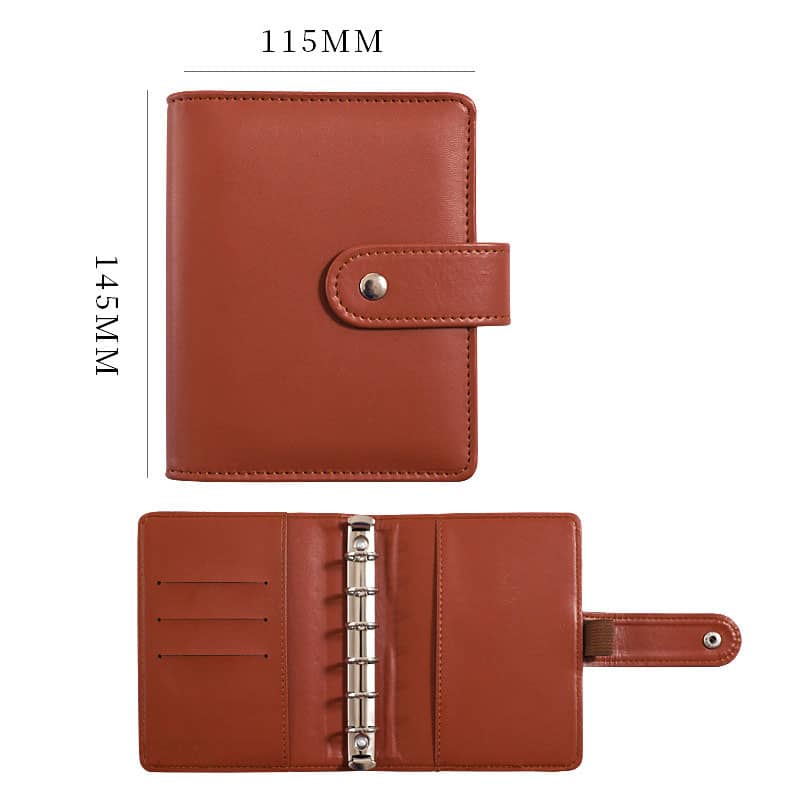 Frescorr Tagebuch Aus Echtem Leder 5x7 Hellbraun – Mit Gravur & Liebesbotschaften