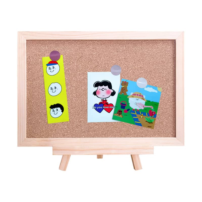 50er Set Holz-Pinnadeln – Rundkopf, Edelstahl, Für Pinnwand, Korktafel & Basteln, Natürliche Farbe