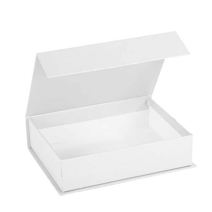 22.5x16cm Geschenk Schachtel Box Verpackung Weiss