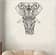 (57x67cm) Wandtattoo Aufkleber Home Deko Wandsticker - Elefant