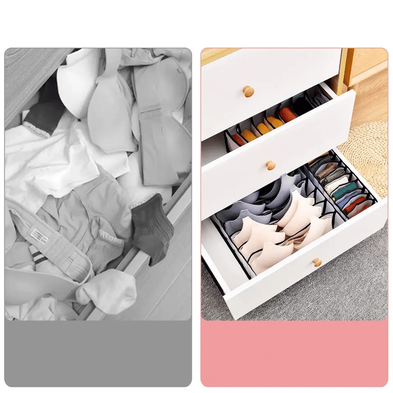 5er Set Nylon Aufbewahrungs Box Schubladen Organizer